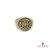 Anillo De Plata Y Oro - Tipo Sello - San Benito - Circular - comprar online