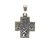 Cruz Papal - Plata 925 - 17mm
