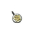 Medalla Ángel Rafael - Plata Y Oro - 14mm - comprar online