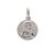 Medalla Ángel Rafael - Plata 925 Blanca - 12mm