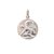 Medalla Ángel Rafael - Plata 925 Blanca - 18mm