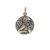 Medalla Angelito Rafael - Plata envejecida - 14mm