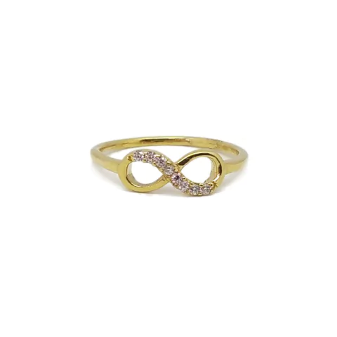Anillo Infinito II 18k Crystals