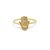 Anillo Mano De Fátima - Oro 18k -Swarovski Crystals - comprar online