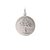 Medalla Árbol De La Vida - Plata 925 Blanca - 24mm
