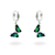 Aros BUTTERFLY PACIFIC GREEN 925