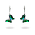 Aros BUTTERFLY PACIFIC GREEN 925 en internet