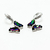 Aros BUTTERFLY HELIOTROPO 925 en internet