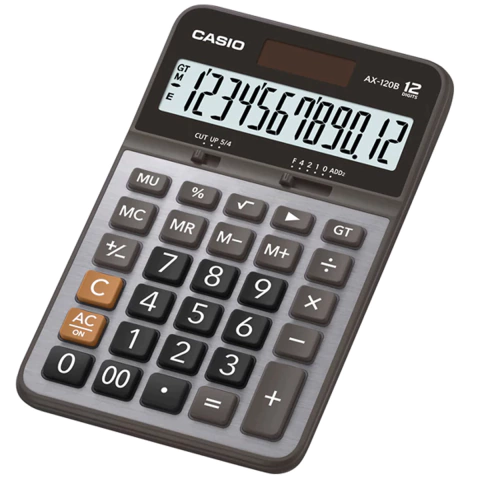 Calculadora De Oficina Casio Ax-120b