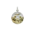 Medalla Bautismo - Plata Y Oro - 20mm - comprar online