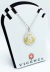 Medalla Bautismo - Plata Y Oro - 20mm - Vicenza Joyas y Relojes