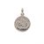 Medalla Bautismo- Plata 925 Blanca - 18mm