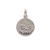 Medalla Bautismo- Plata 925 Blanca - 18mm