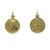 Medalla Religiosa - San Benito Doble Faz - Oro 18k - 6,8 Grs