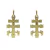 Cruz De Caravaca (doble Faz) - Oro 18k - 30mm - 4,4 Gramos