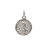 Medalla Santa Cristina - Plata 925 Blanca - 18mm