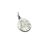 Medalla Santa Clara de Asís - Plata 925 Blanca - 16mm - comprar online