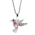 Collar Colibrí INDIAN PINK CRYSTALS