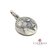 Medalla Comunión Niño - Plata envejecida - 14mm - comprar online