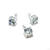 Conjunto Aros y Dije Crystal 8 en internet