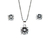 Conjunto Aros y Dije Crystal 8 - comprar online