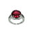 Conjunto de Aros, Anillo Y Colgante Plata 925 - Corindón - Micro Pavé en internet