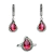 Conjunto SIAM de Aros y Anillo PLATA 925 Micro Crystals