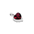 Dije Corazón OCENAN HEART SIAM CRYSTALS en internet