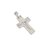 Cruz Con Cristo - Plata 925 - 20mm - Grabado sin cargo + Cadena - Cr2b