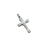 Cruz con Cristo - Plata Blanca 925 - 20mm - comprar online