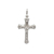 Cruz con Cristo - Plata Blanca 925 - 20mm