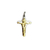 Cruz De La Unidad - Plata blanca 925 Y Oro 18k - 31mm - comprar online