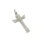 Cruz Tercer Milenio - Plata Blanca 925 - 34mm