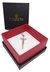 Cruz Tronco Papal - Plata Blanca 925 - 35mm - Vicenza Joyas y Relojes