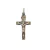 Cruz Con Cristo y San Benito - Plata 925 - 36mm