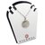 Medalla Cura Brochero - Plata 925 Blanca - 20mm en internet