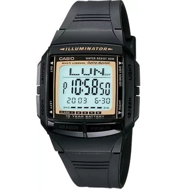 Reloj Casio Db-36-9a data bank