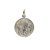 Medalla Virgen Desatanudos - Plata 925 Blanca - 22mm