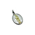 Medalla Dulce Espera - Plata Y Oro - 22mm - comprar online