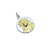 Medalla Ecce Homo - Plata Y Oro - 20mm - comprar online