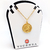 Medalla Signo del Zodíaco - Escorpio - Plaqué Oro 21k - 22mm - comprar online