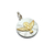 Medalla Espíritu Santo - Plata 925 Y Oro 18k - 20mm - comprar online