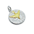 Medalla Espíritu Santo - Plata Y Oro - 22mm - (B) - comprar online