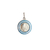 Medalla Eva Perón - Plata 925 con esmalte - 15mm - comprar online