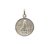 Medalla Virgen De Fátima - Plata 925 Blanca - 22mm