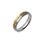 Anillo De Tungsteno Y Titanio - Modelo Florencia con cristales - comprar online
