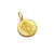 Medalla Nuestra Señora De Guadalupe - Plaqué Oro 21k - 20mm