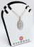 Medalla Virgen de Guadalupe - Plata Blanca 925 - 24mm - Vicenza Joyas y Relojes