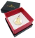 Medalla Juana de Arco - Plata Blanca 925 y Oro 18k - 26mm - tienda online