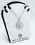 Medalla Virgen de Loreto - Plata 925 Blanca - 20mm - Vicenza Joyas y Relojes